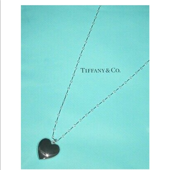 Tiffany & Co. Ziegfeld Puff Heart Necklace - Picture 7 of 7